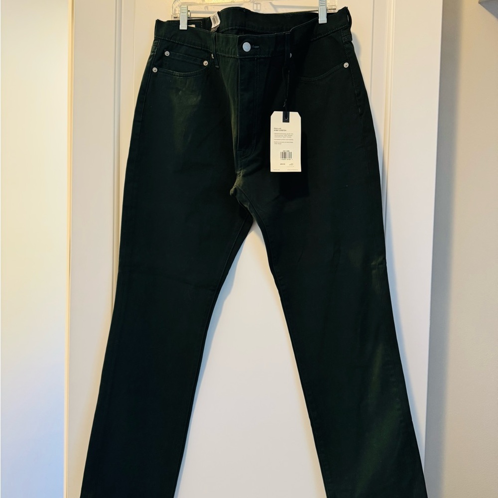 Levi's Men's Forest Green 511 Slim Jean Sz 38